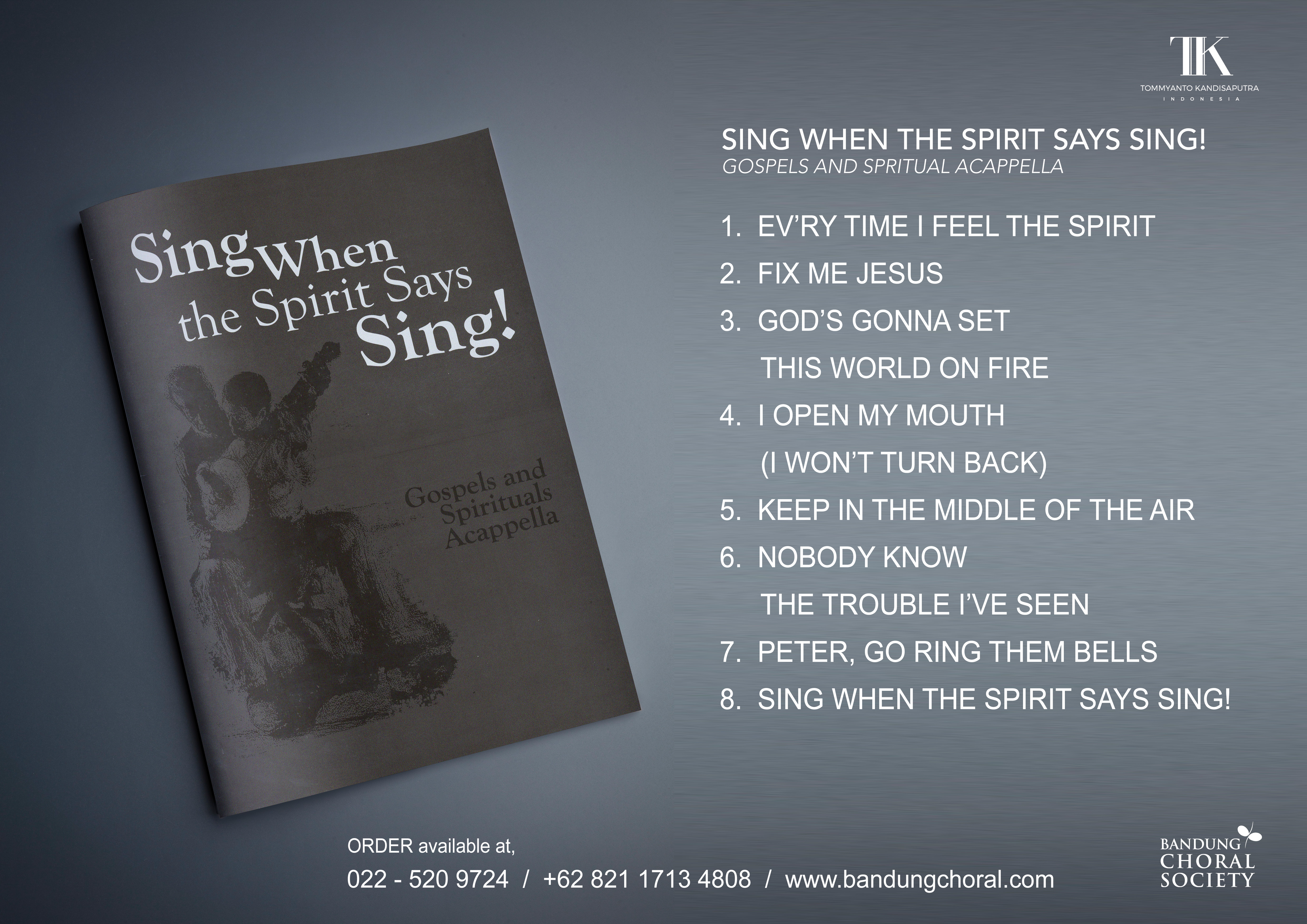 SING WHEN THE SPIRIT SAYS SING!